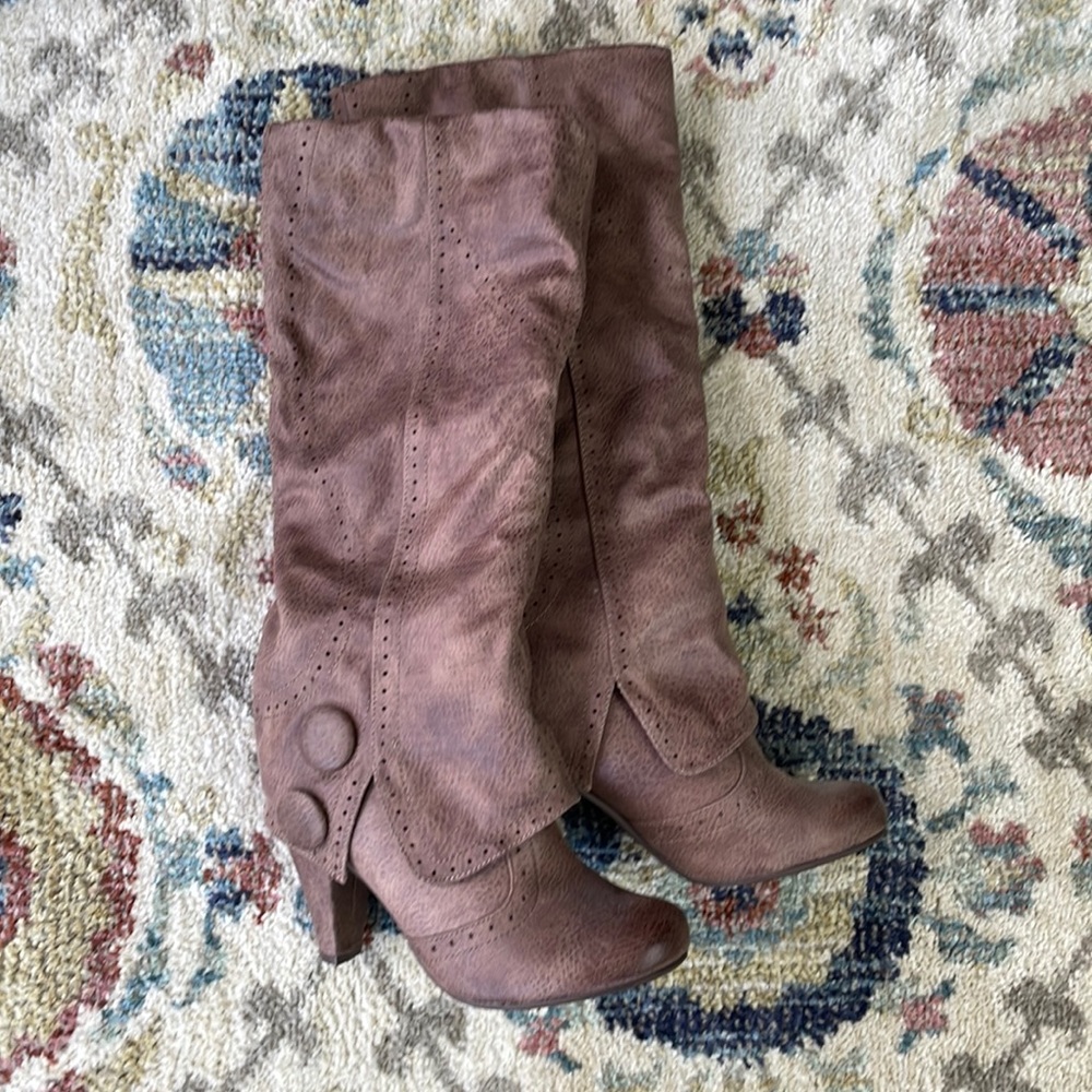 Vegan Leather Boots